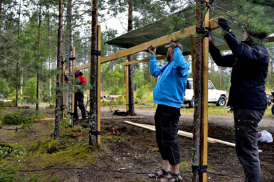Valokuva: Rakentelua