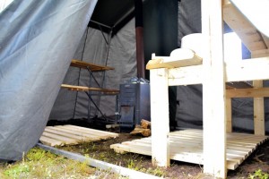 Valokuva: Telttasauna