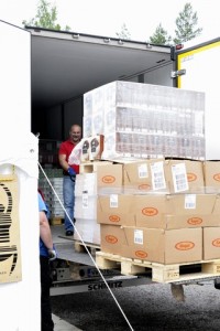 Valokuva: Ruokalasti rekan lavalla